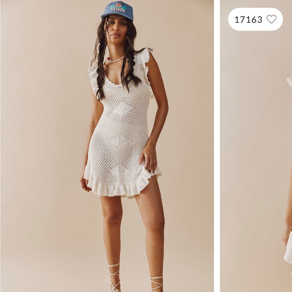 FP Beach Crochet Dress